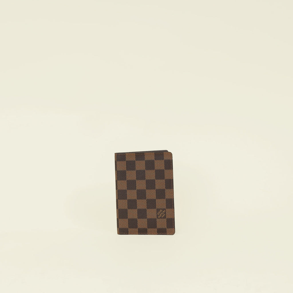 Louis Vuitton Damier Ebene Passport Cover