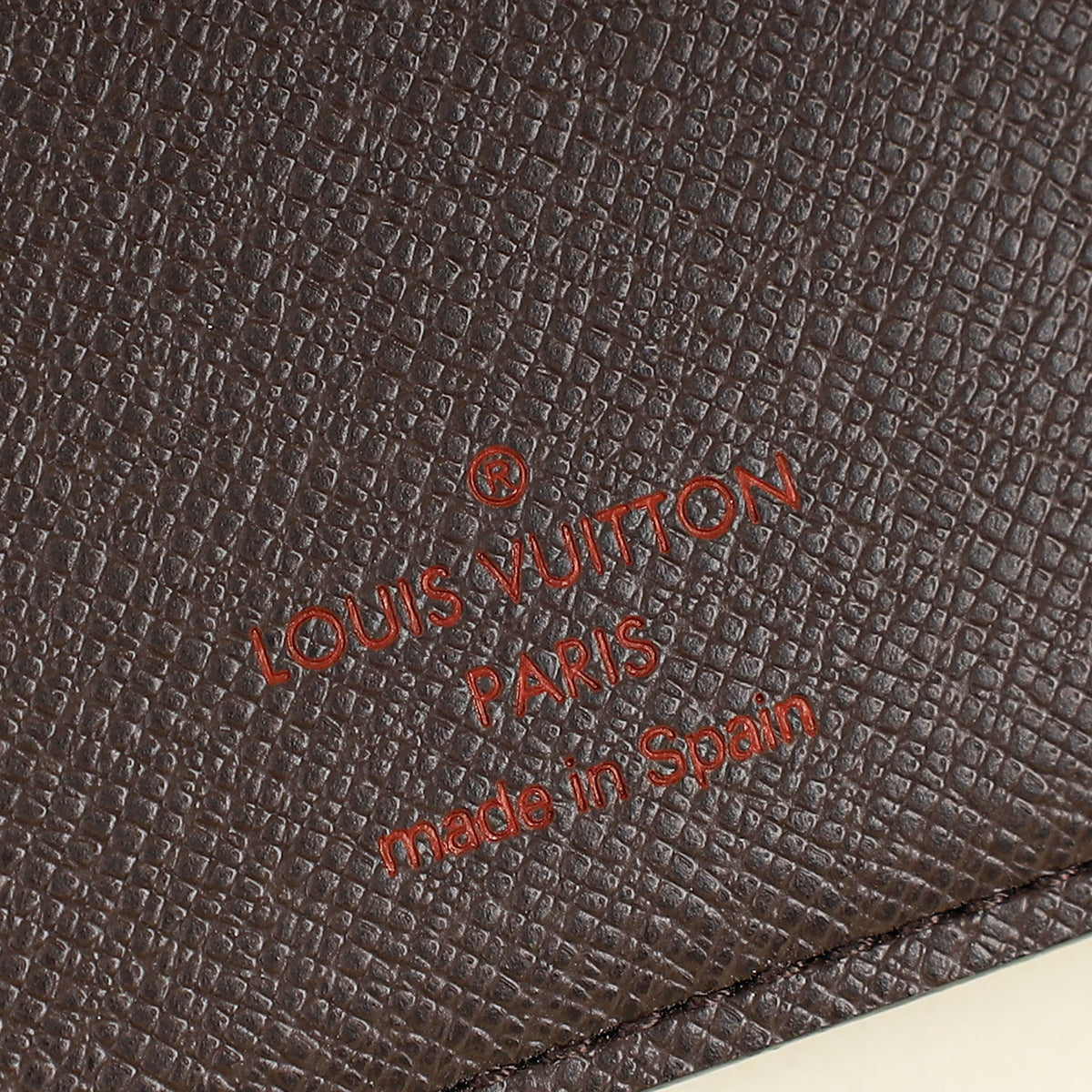 Louis Vuitton Damier Ebene Passport Cover