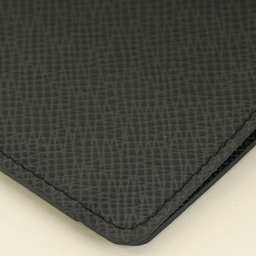 Louis Vuitton Black Taiga Passport Cover