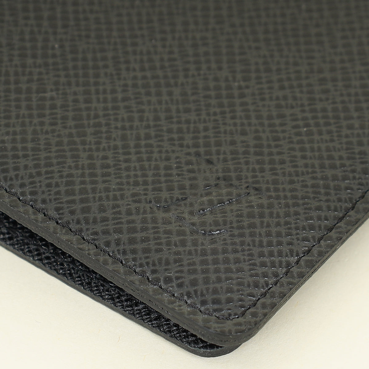 Louis Vuitton Black Taiga Passport Cover