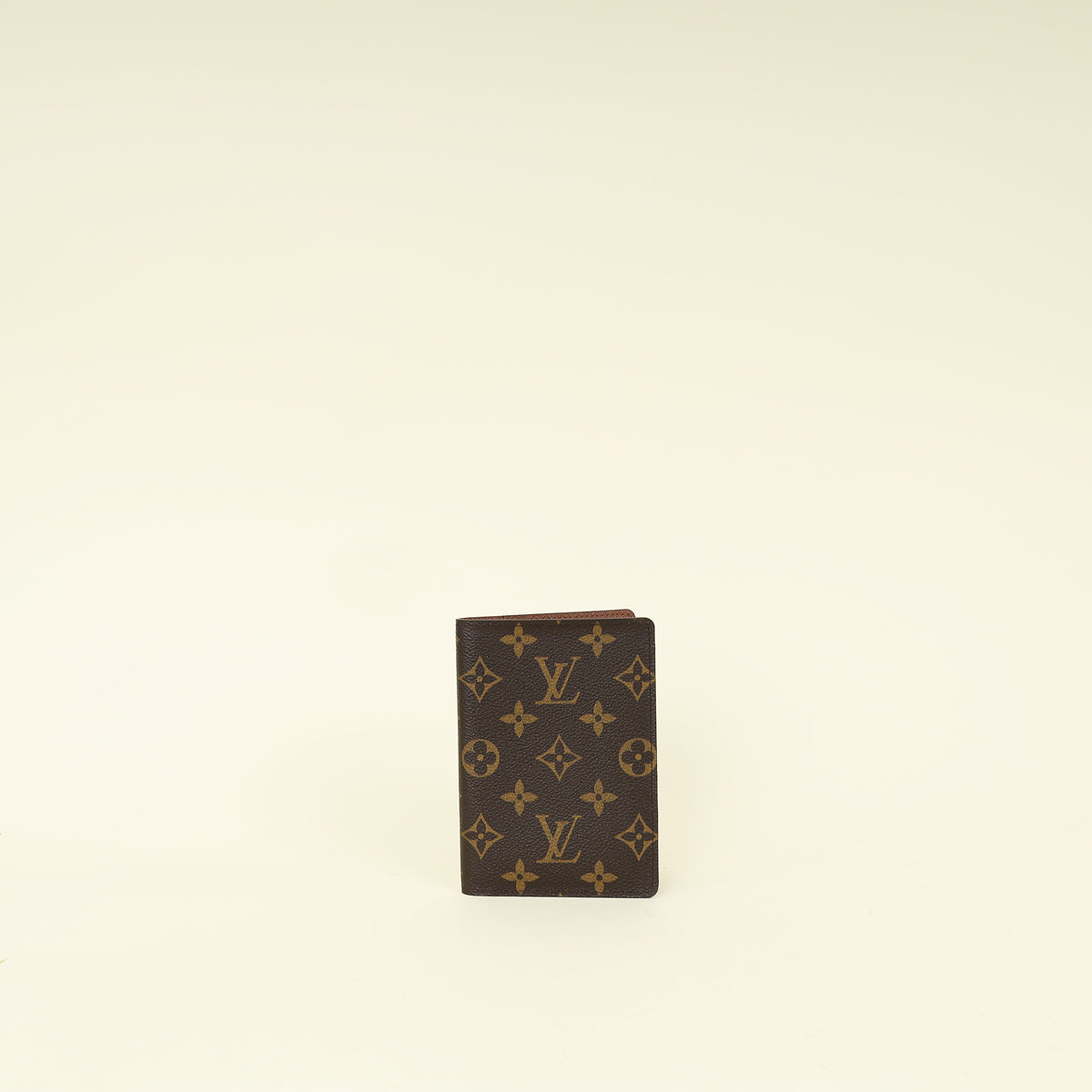 Louis Vuitton Brown Monogram Passport Cover