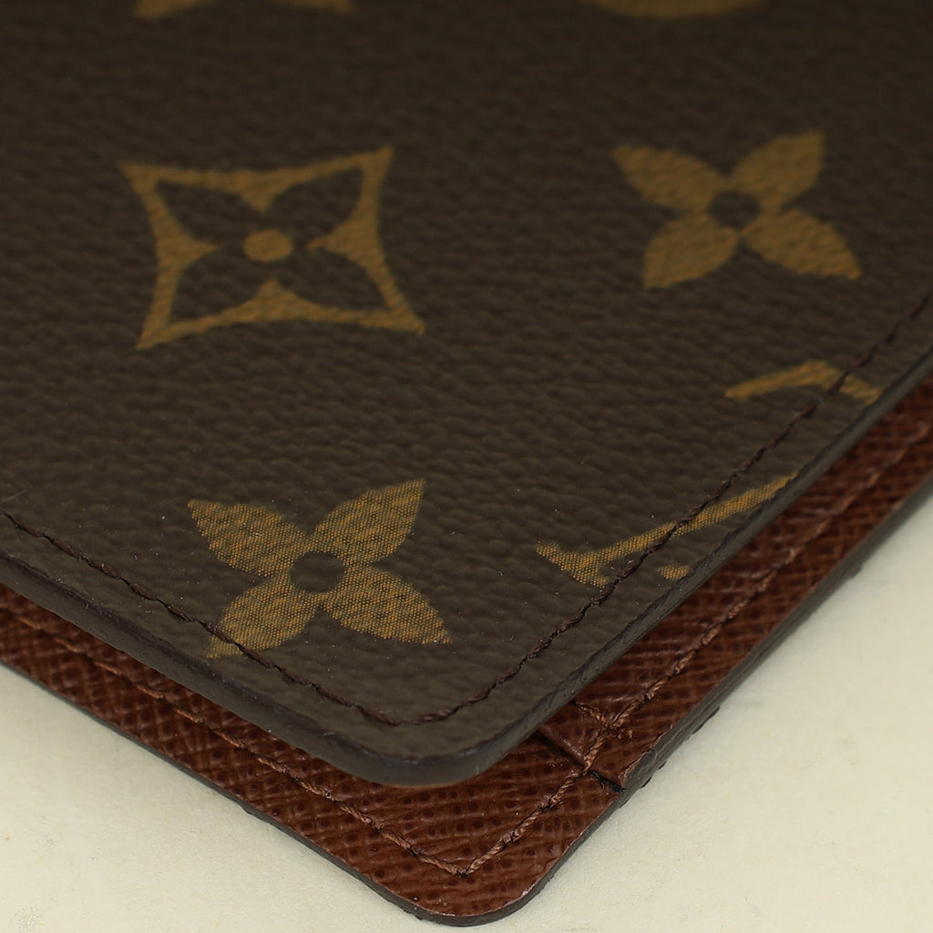 Louis Vuitton Brown Monogram Passport Cover