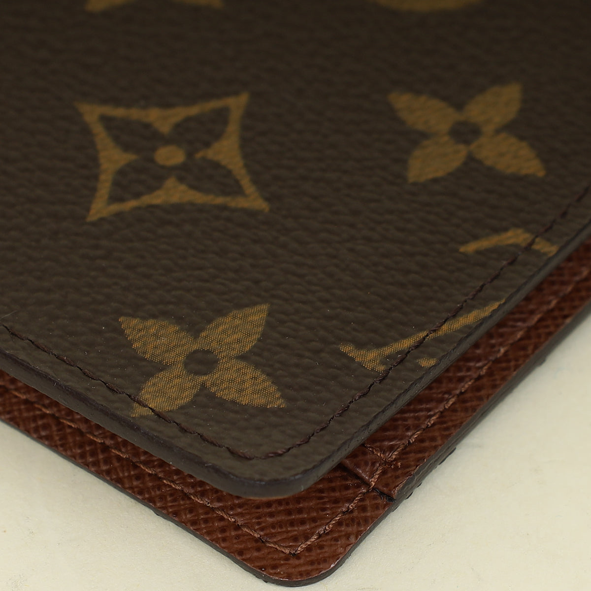 Louis Vuitton Brown Monogram Passport Cover
