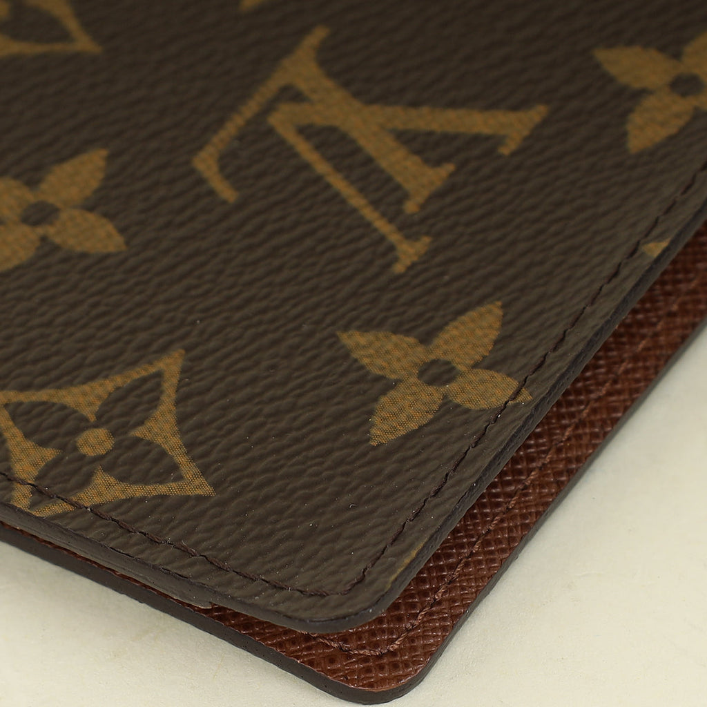 Louis Vuitton Brown Monogram Passport Cover