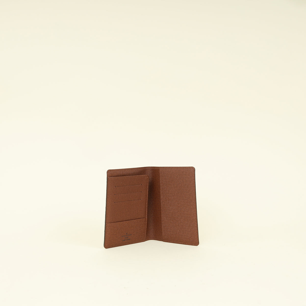 Louis Vuitton Brown Monogram Passport Cover