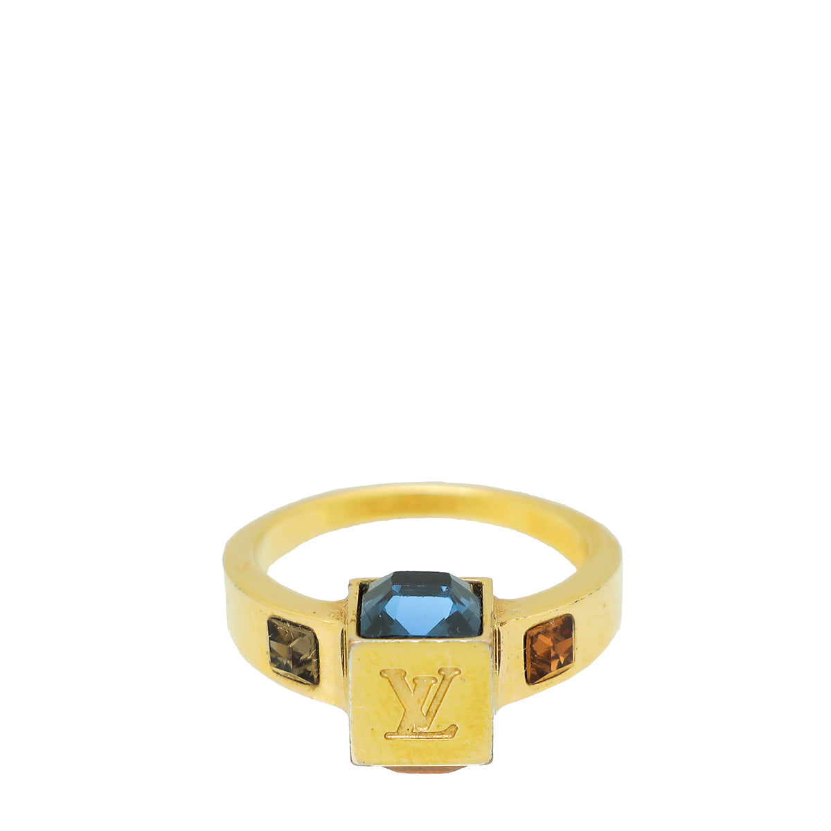 Louis Vuitton Multicolor Gamble Medium Ring (53/6.5)