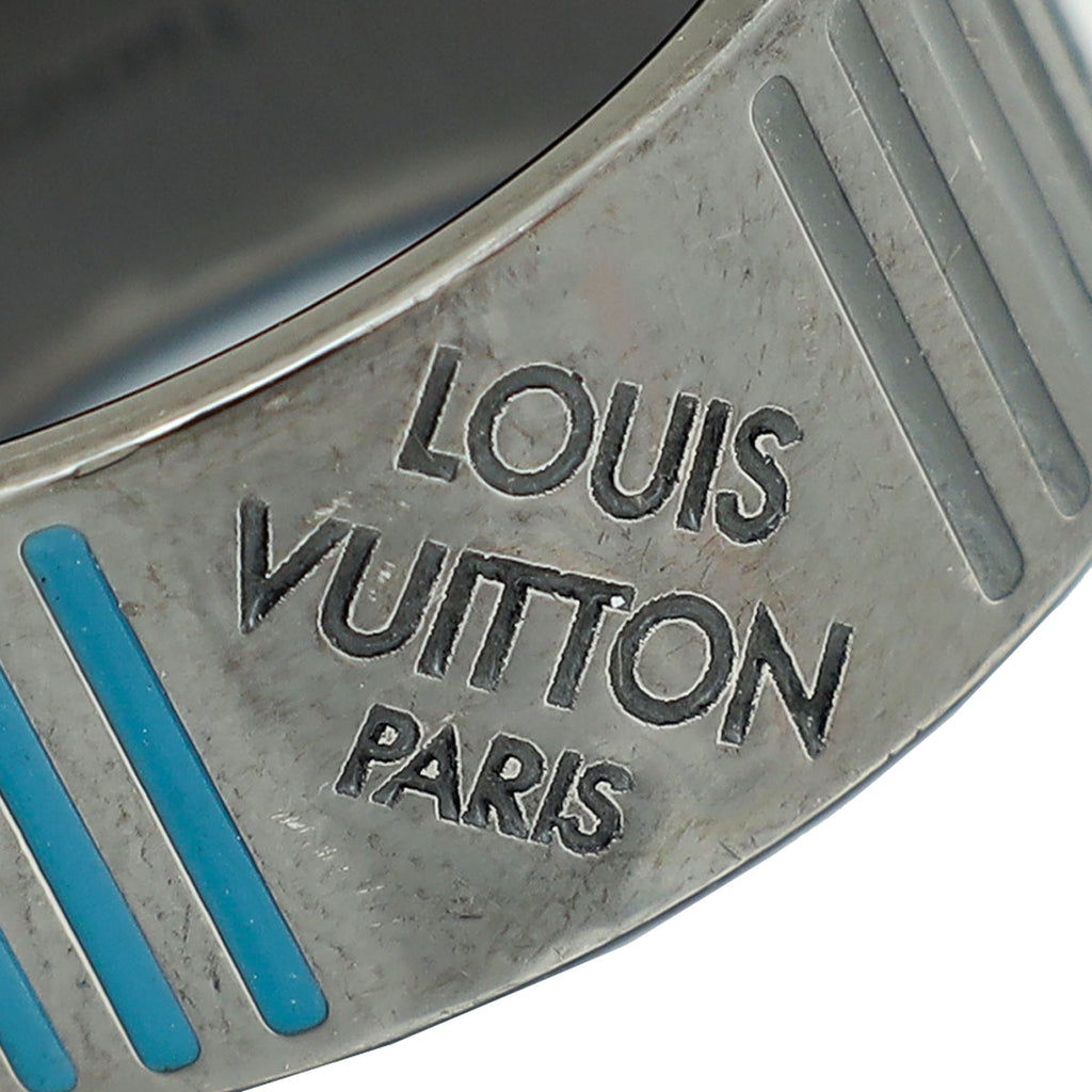 Louis Vuitton Bicolor Damier Band Large Men's Ring 63
