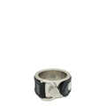 Louis Vuitton Monogram Eclipse Berg Men's Large Ring 62