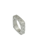 Louis Vuitton Silver Monogram Bold Ring 62