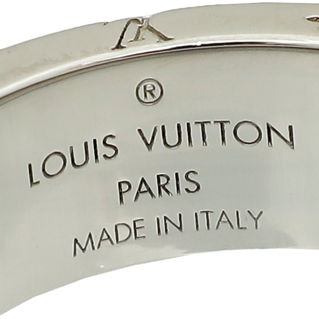Louis Vuitton Ceramic Enamel Men's Large Ring 63