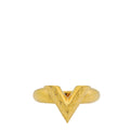 Louis Vuitton Gold Large Essential V Ring 55
