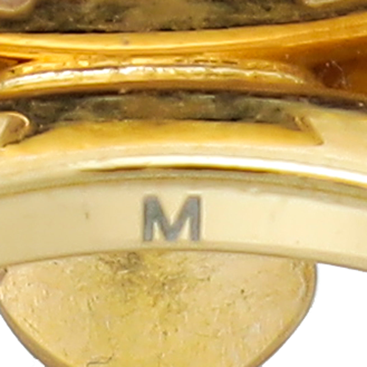 Louis Vuitton Gold Sweet Flowers Sautoir Medium Ring Set