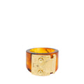 Louis Vuitton Brown Resin Lock Me Ring