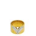 Louis Vuitton Bicolor V Essential Large Ring