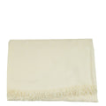 Louis Vuitton Beige Silk Wool Monogram Shawl