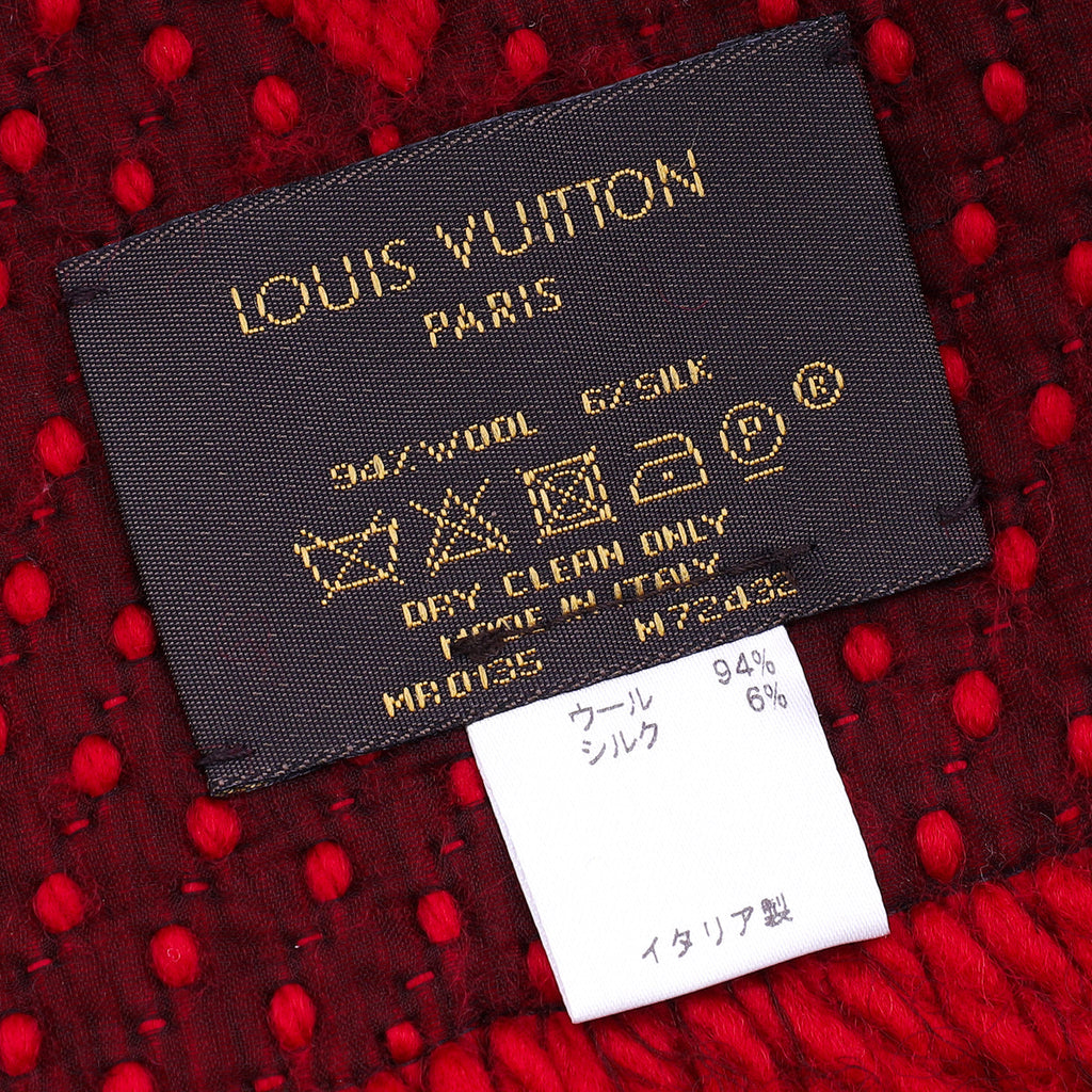 Louis Vuitton Rubis Logomania Scarf