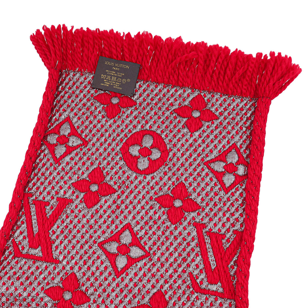 Louis Vuitton Bicolor Logomania Shine Scarf