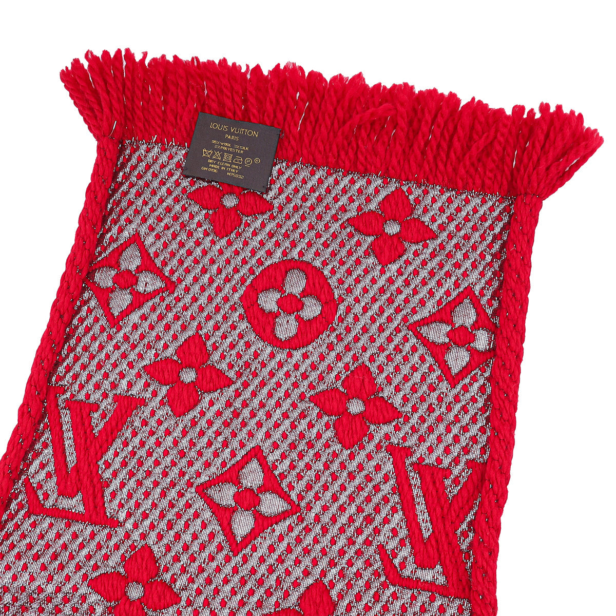 Louis Vuitton Bicolor Logomania Shine Scarf