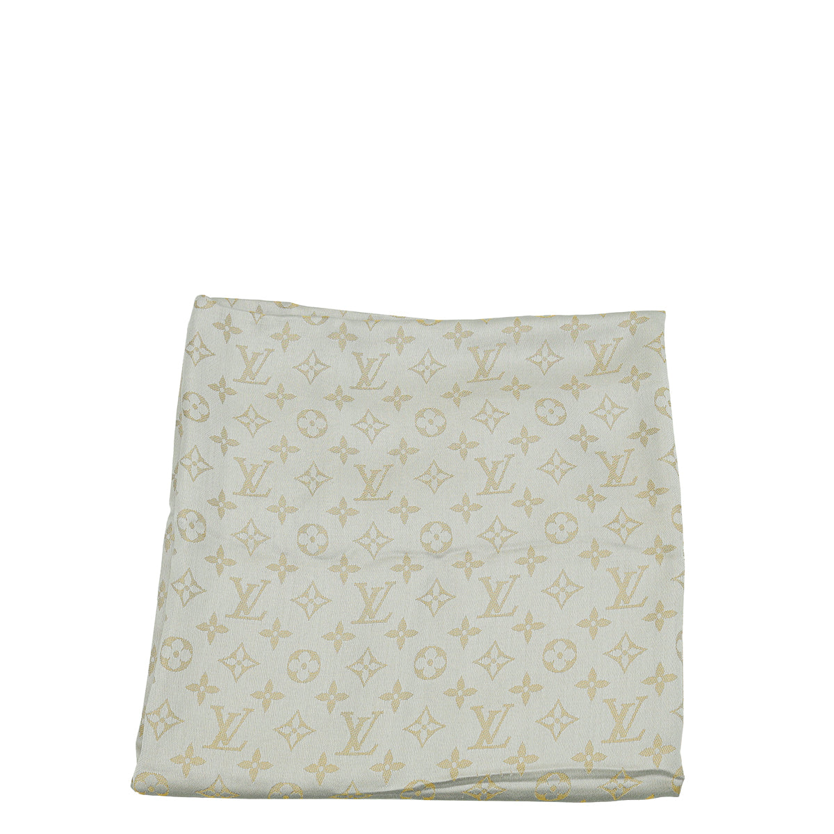 Louis Vuitton Greige Monogram Shine Shawl