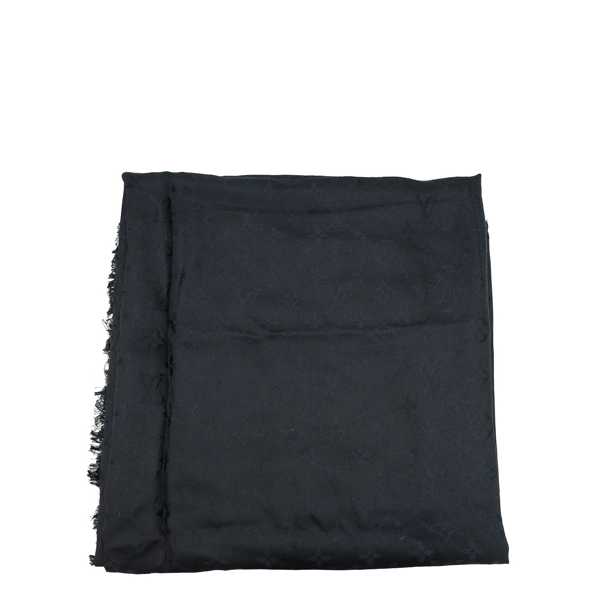 Louis Vuitton Black Monogram Classic Shawl
