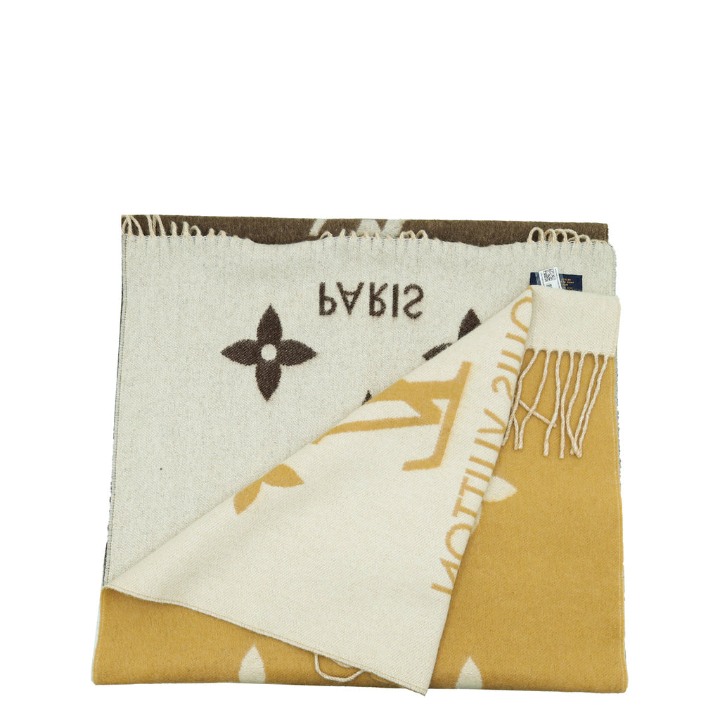 Louis Vuitton Bicolor Reykjavik Gradient Cashmere Scarf