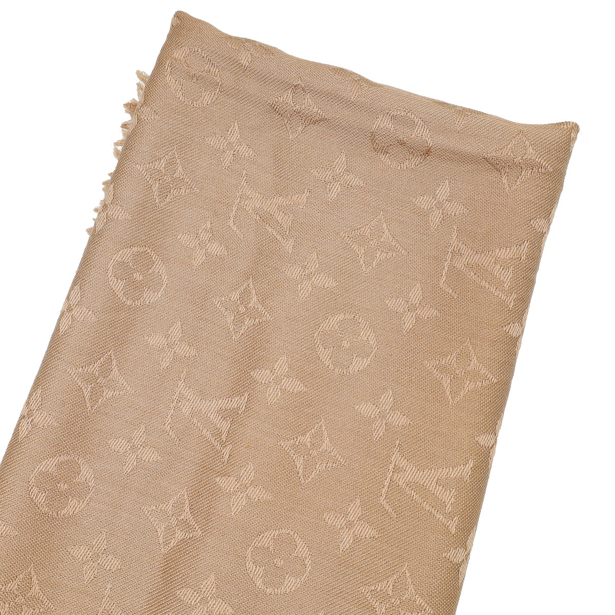 Louis Vuitton Cappuccino Monogram Classic Shawl