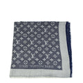 Louis Vuitton Blue Monogram Denim Shawl