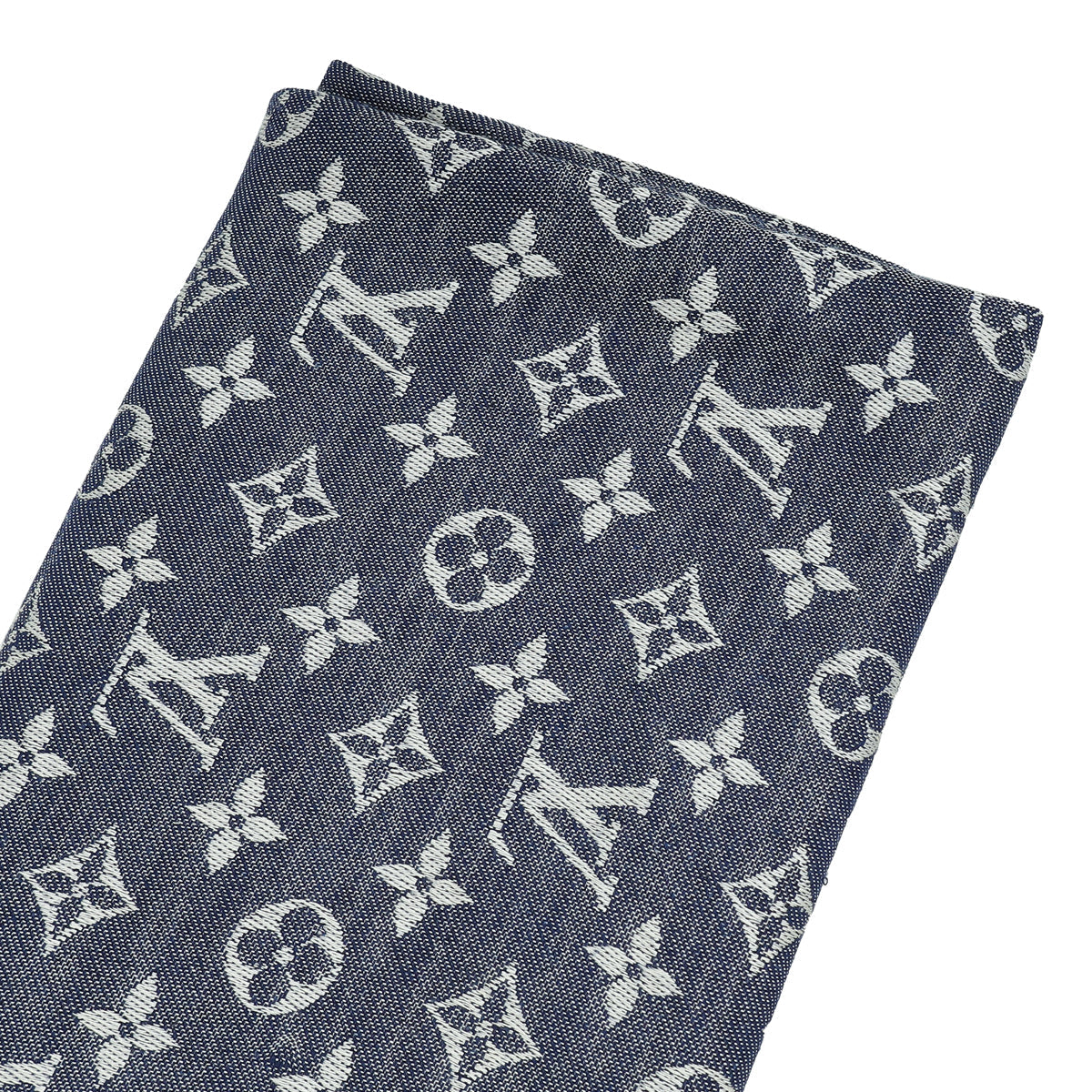 Louis Vuitton Blue Monogram Denim Shawl