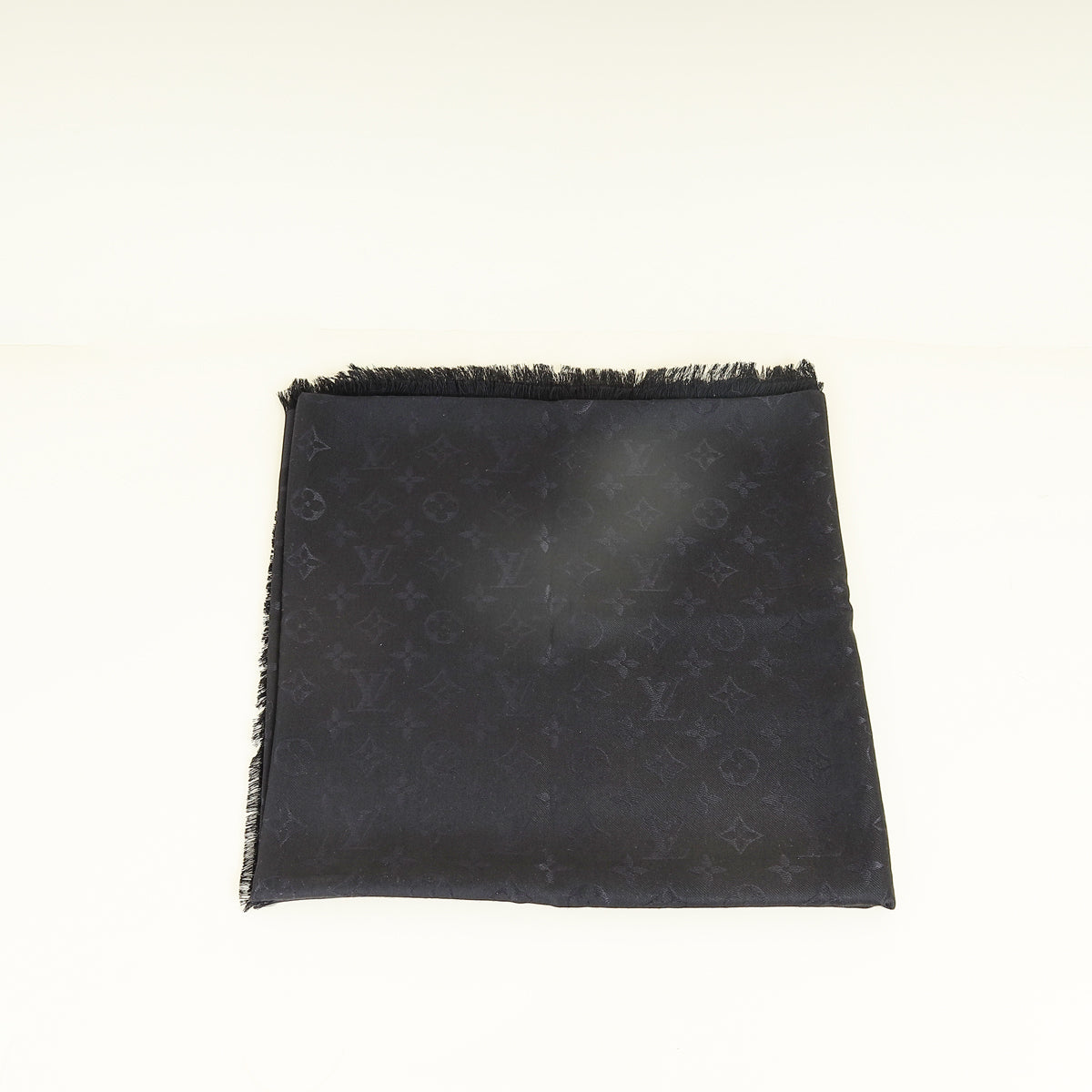 Louis Vuitton Black Monogram Classic Shawl