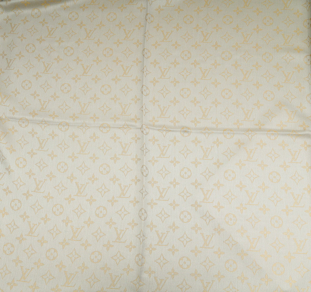 Louis Vuitton Greige Monogram Shine Shawl