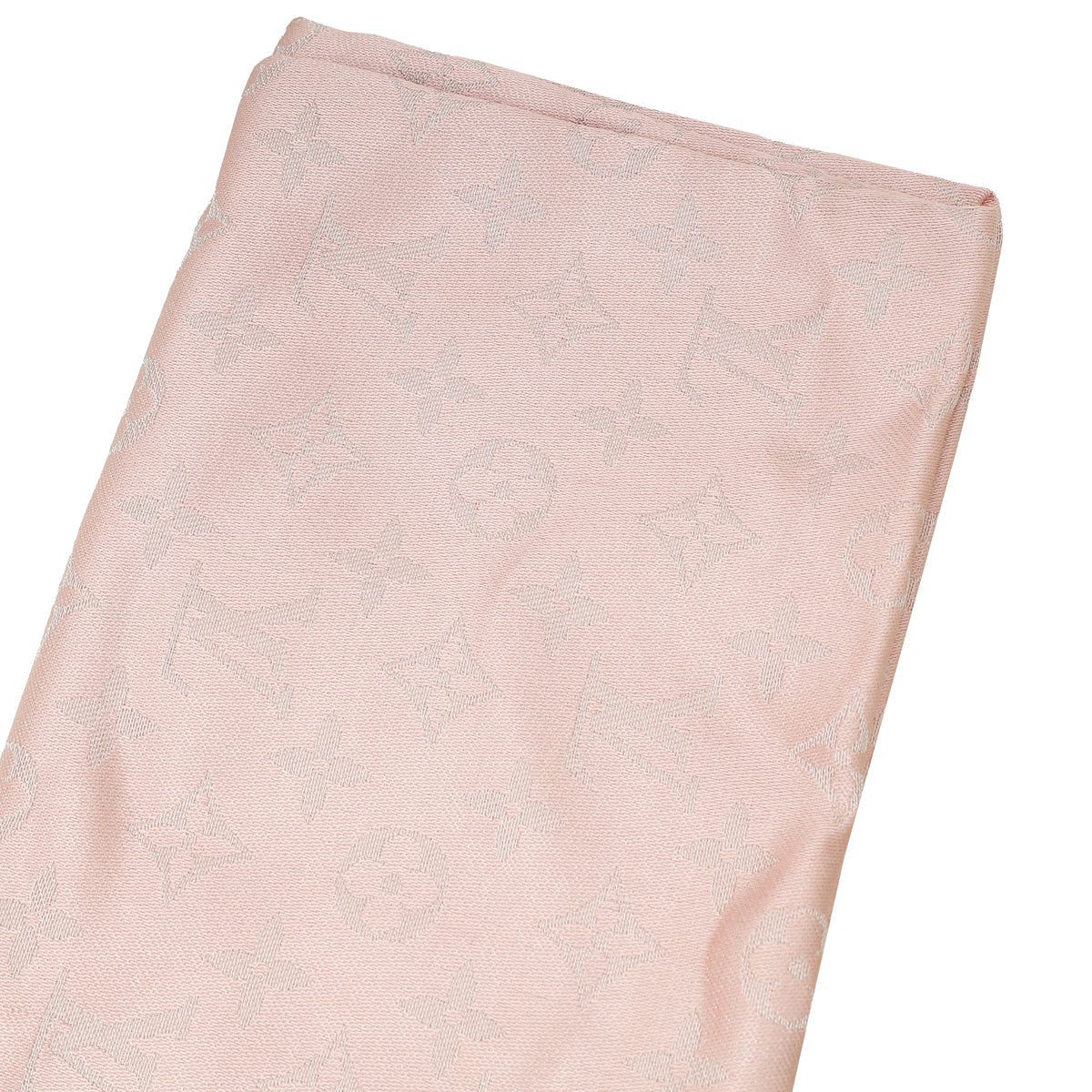 Louis Vuitton Rose Velours Monogram Shine Shawl