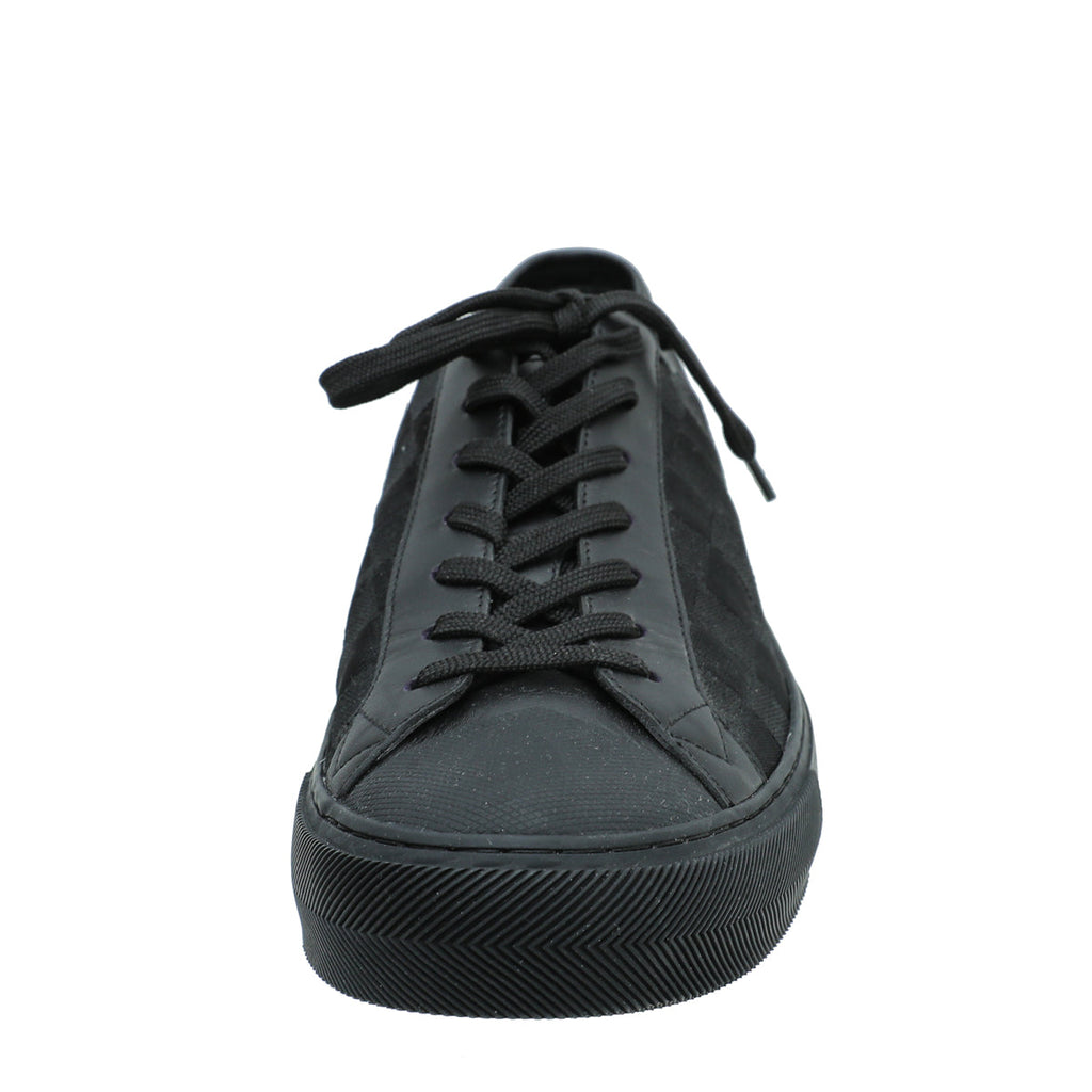 Louis Vuitton Black Damier Ebene Sneaker 7.5