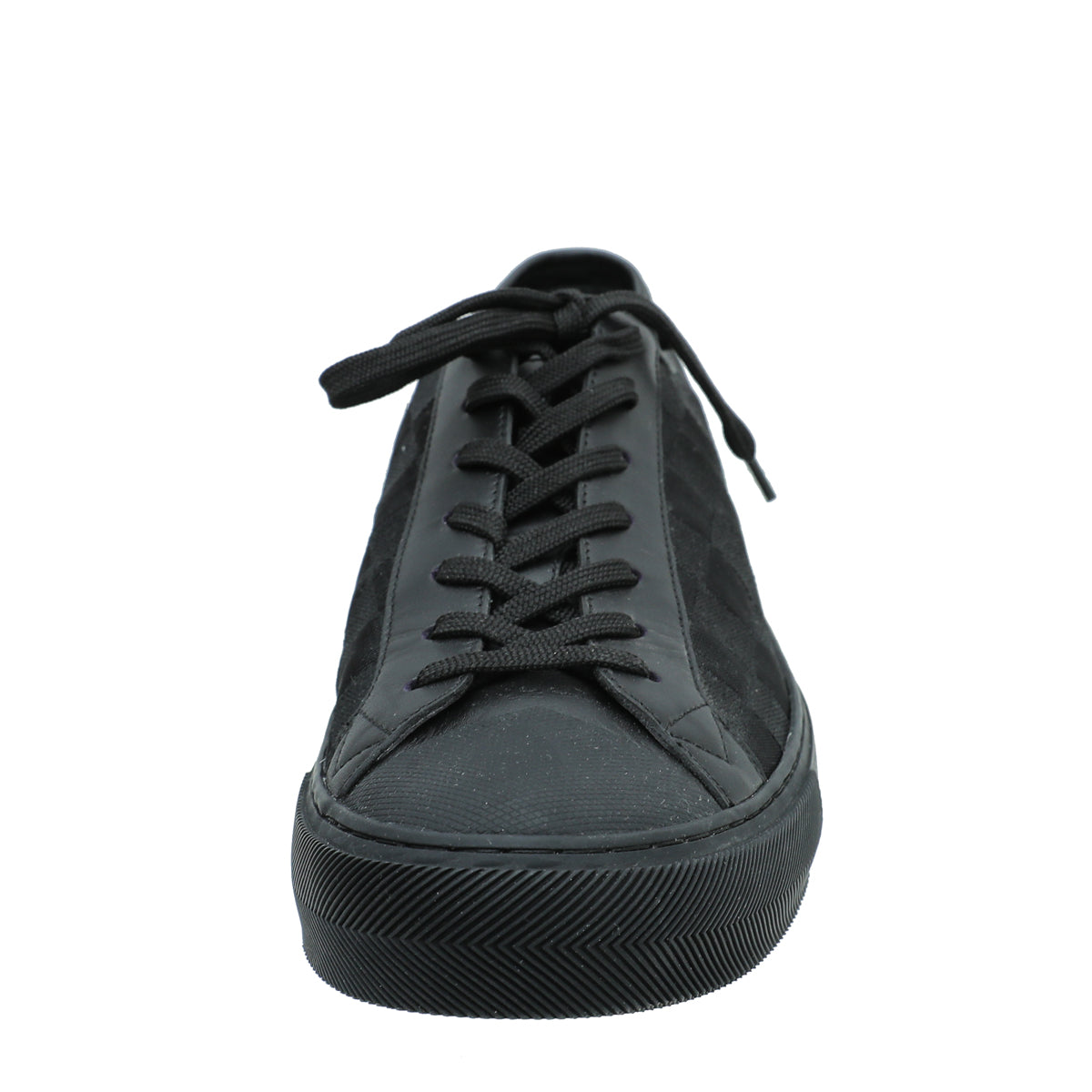 Louis Vuitton Black Damier Ebene Sneaker 7.5