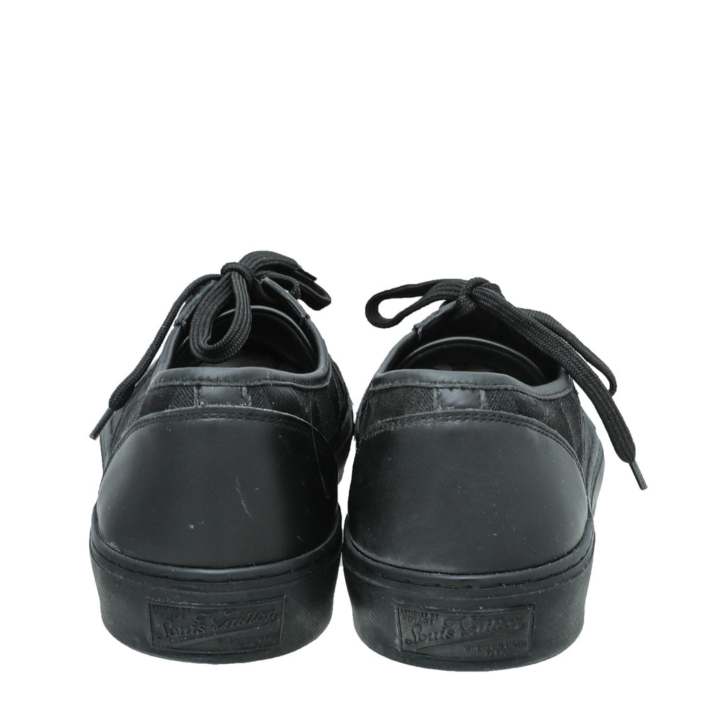 Louis Vuitton Black Damier Ebene Sneaker 7.5