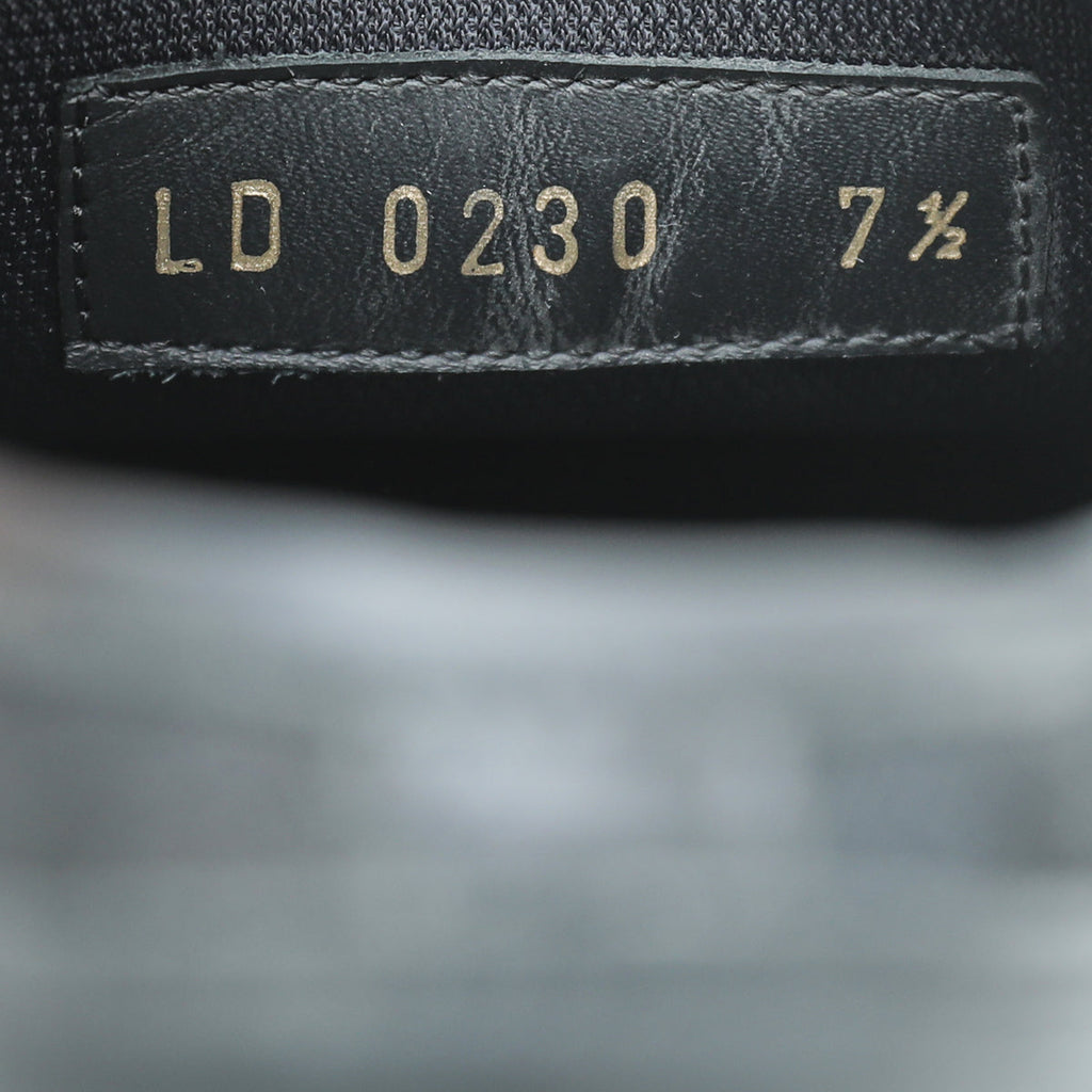 Louis Vuitton Black Damier Ebene Sneaker 7.5