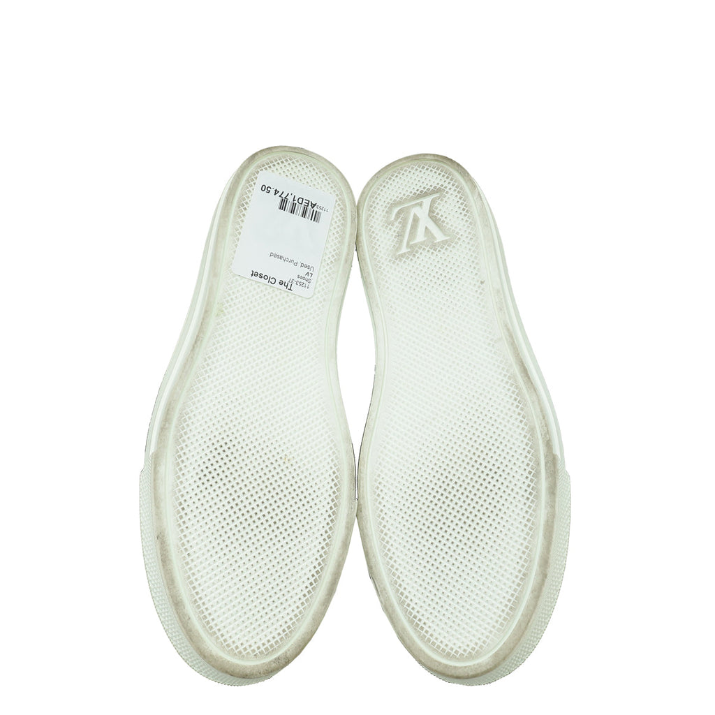Louis Vuitton White Monogram Stellar Sneakers 36