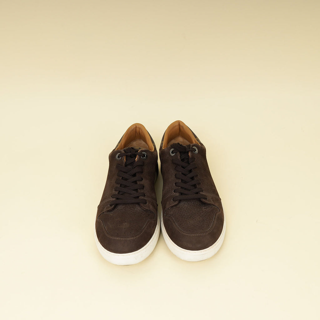 Louis Vuitton Brown Line Up Sneakers 7