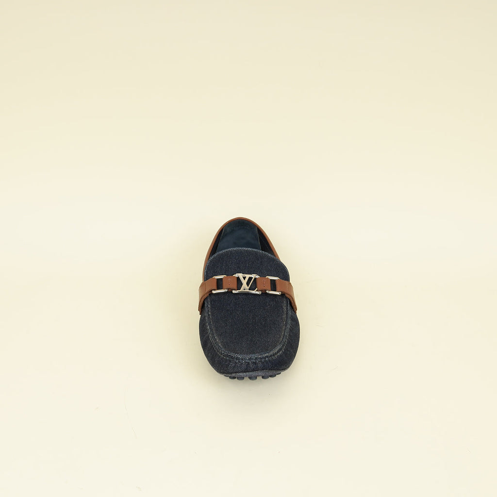 Louis Vuitton Bicolor Monte Carlo Denim Loafer 8.5