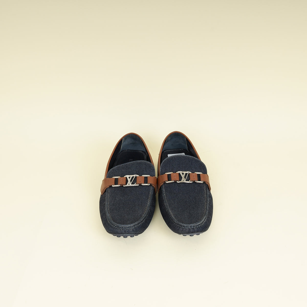 Louis Vuitton Bicolor Monte Carlo Denim Loafer 8.5