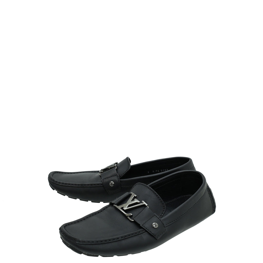 Louis Vuitton Black Monte Carlo Moccasin 8