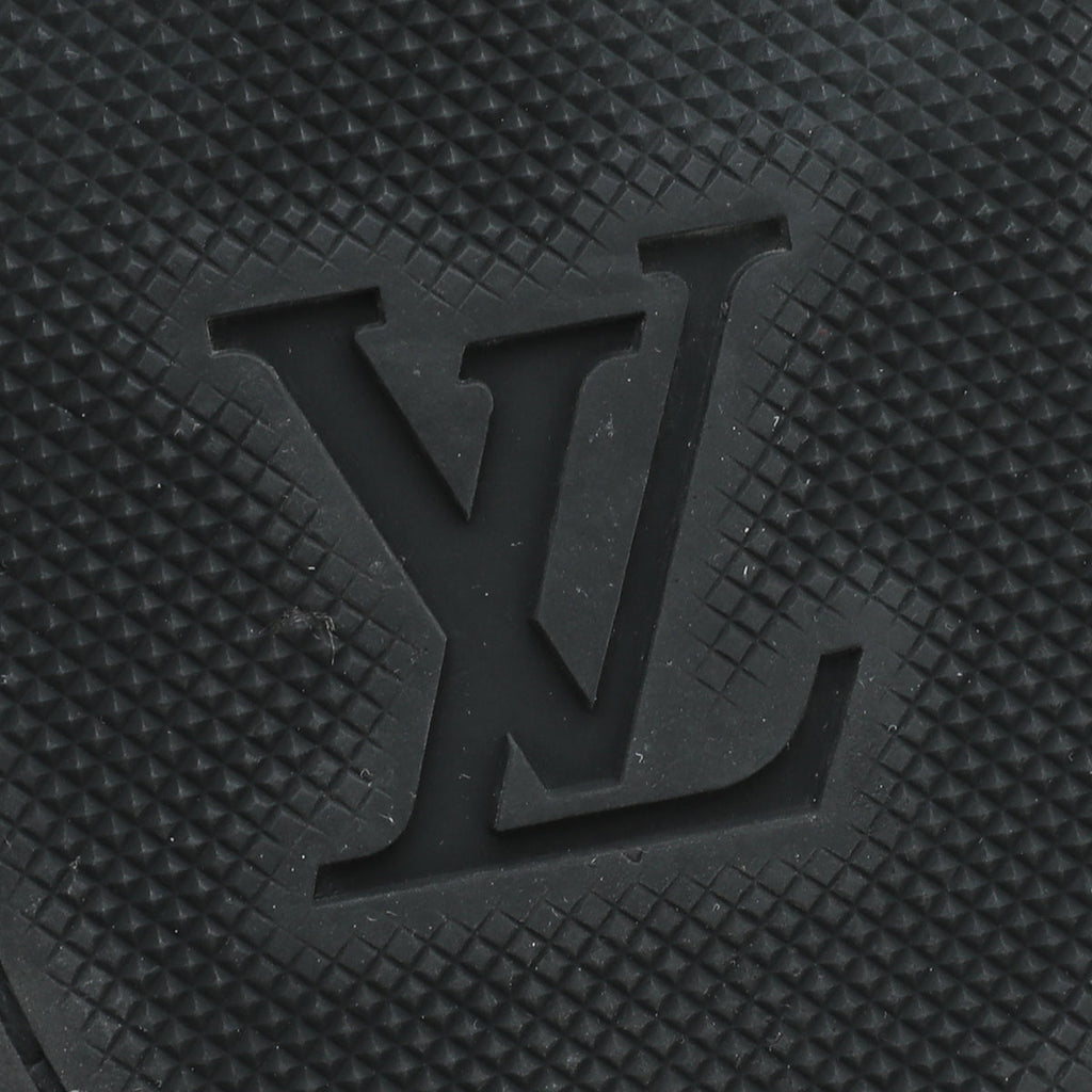 Louis Vuitton Black Flat Sandal 8