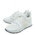 Louis Vuitton White Run Away Sneaker 37.5