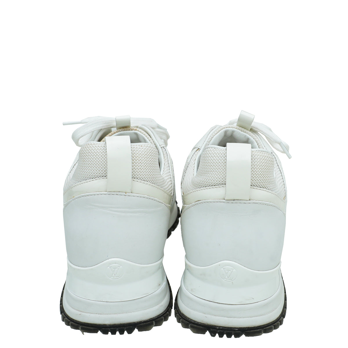 Louis Vuitton White Run Away Sneaker 37.5