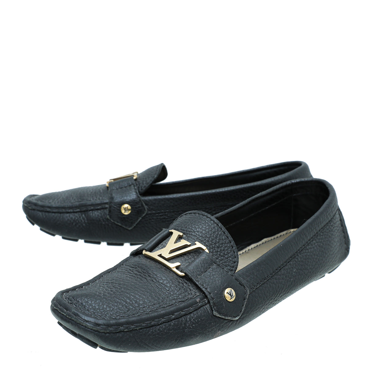 Louis Vuitton Black Oxford Loafer 40.5