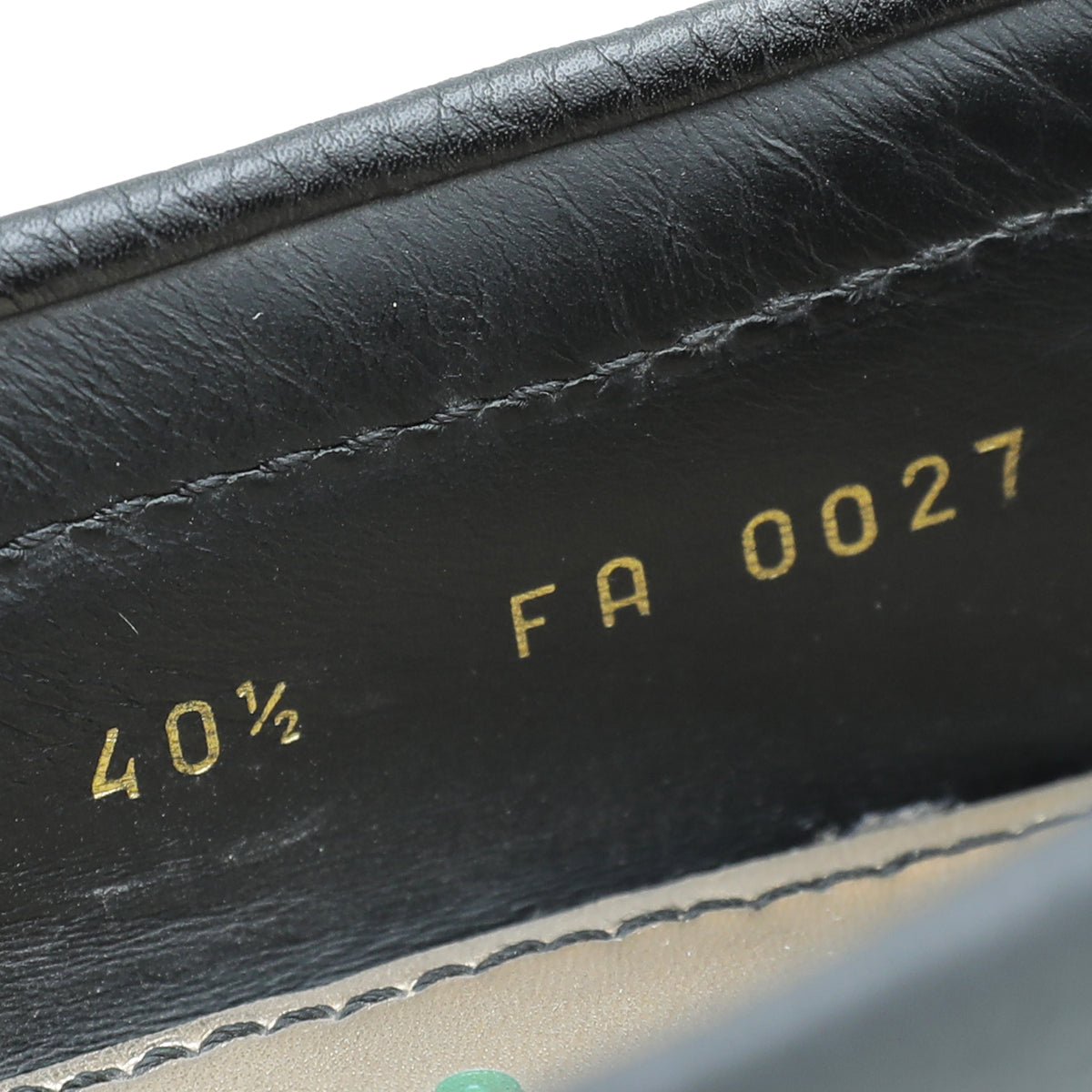 Louis Vuitton Black Oxford Loafer 40.5
