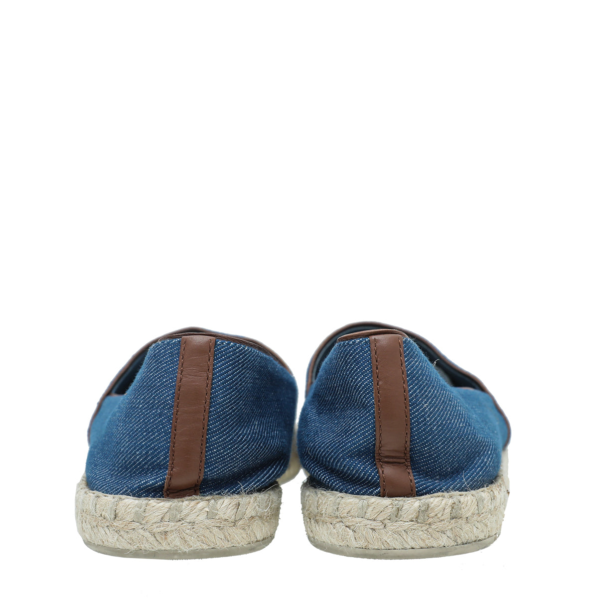Louis Vuitton Blue Articles De Voyage Espadrille 37.5