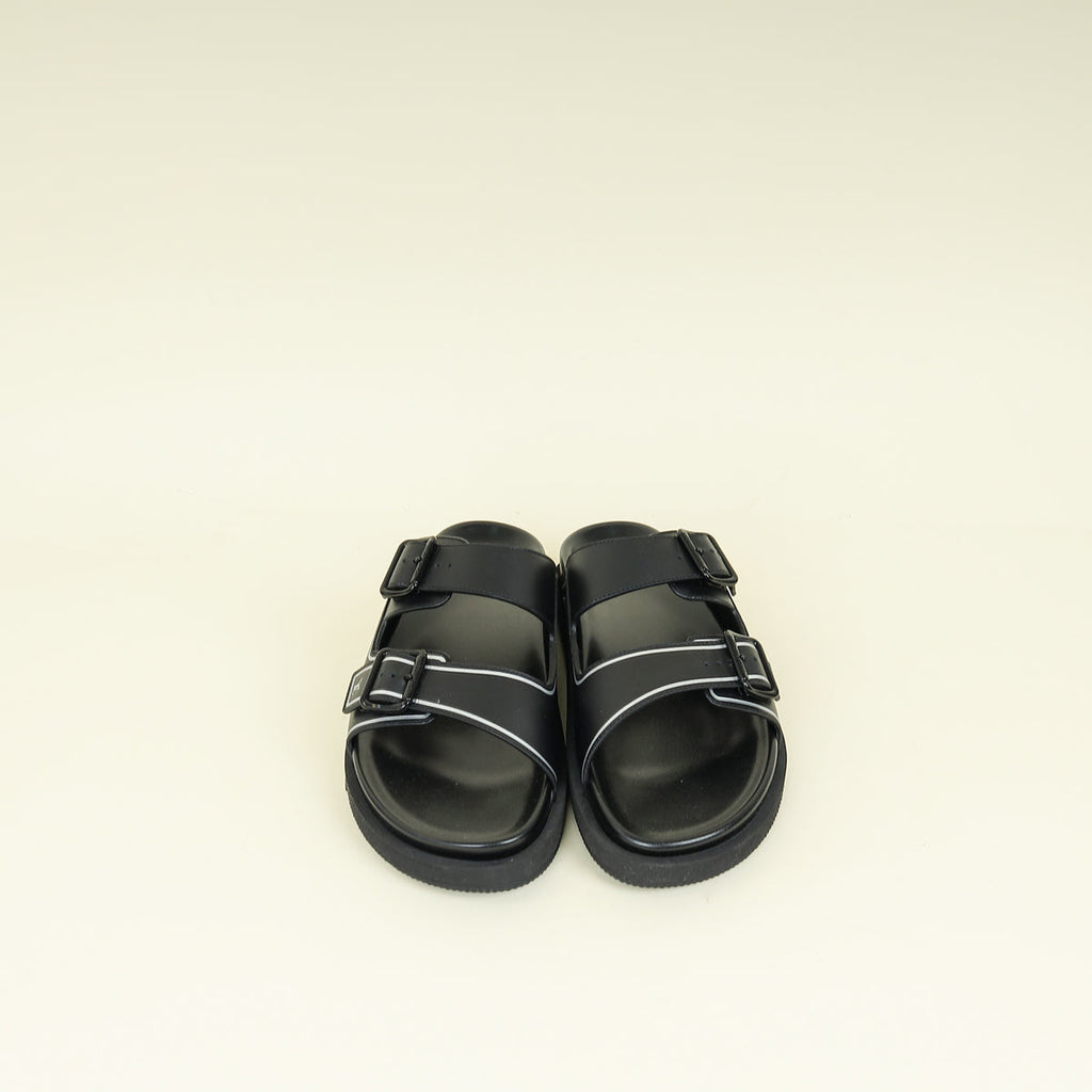 Louis Vuitton Black Trainer Slide Slippers Men's 11
