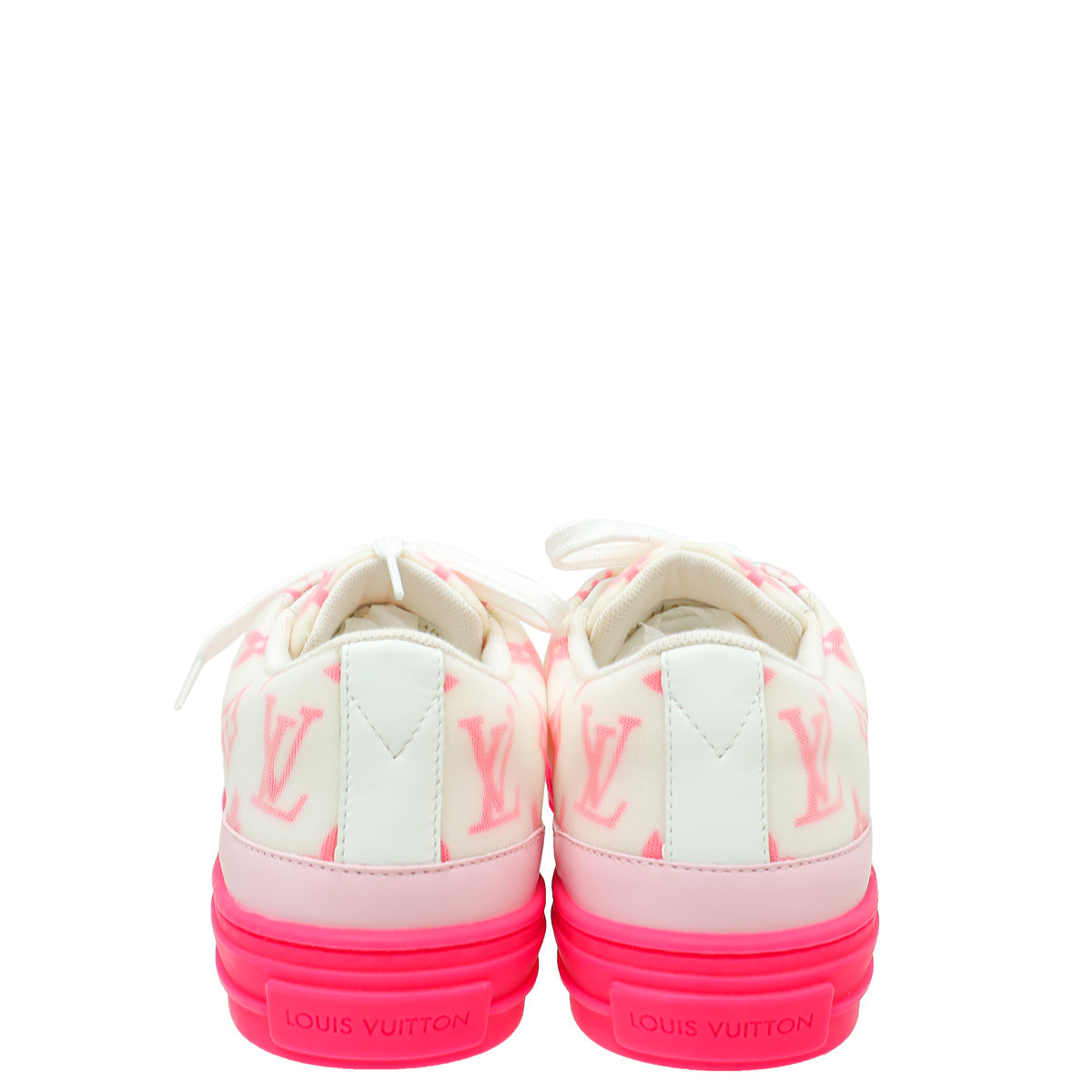 Louis Vuitton Bicolor Monogram Stellar Line Technical Fabric Sneaker 36.5