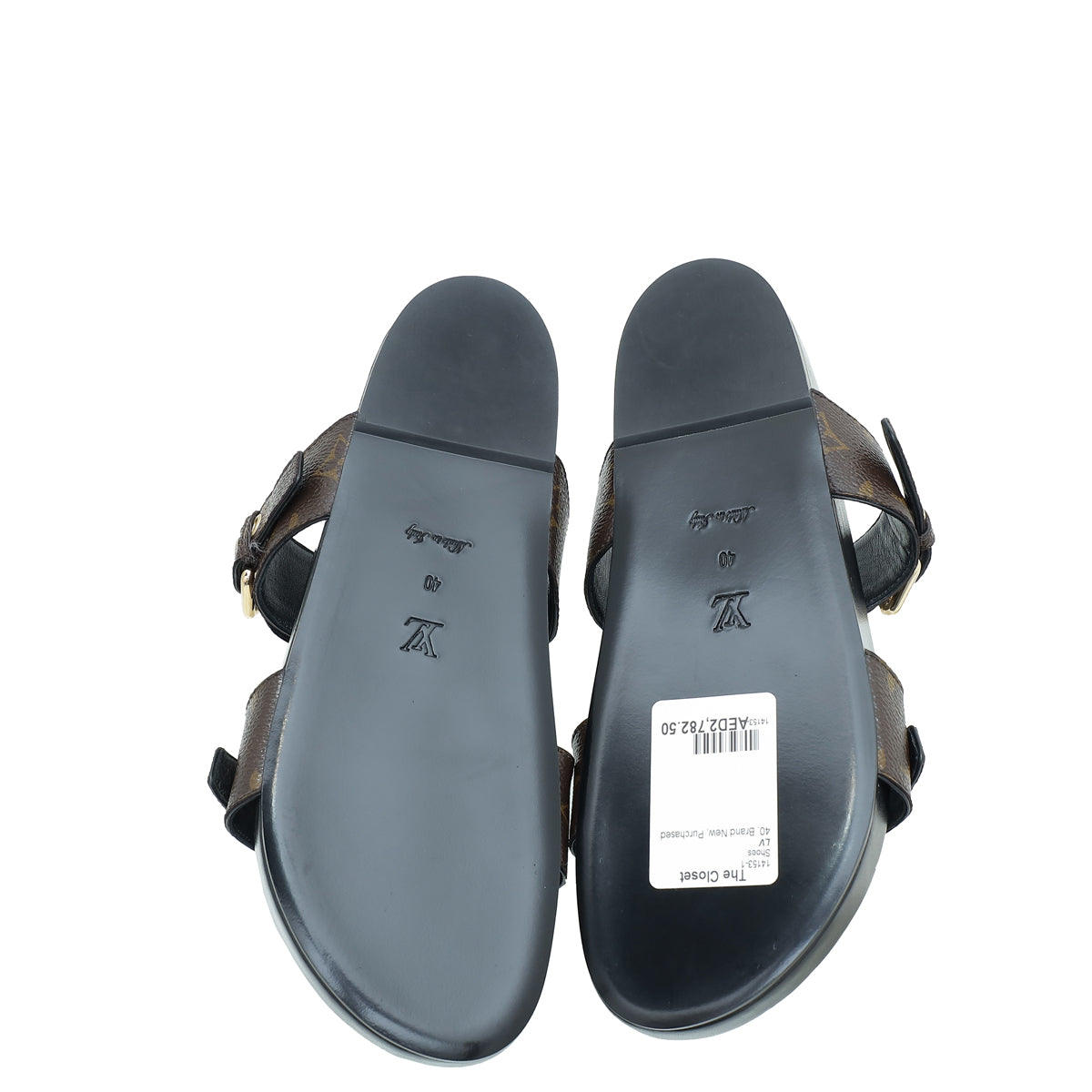 Louis Vuitton Monogram Bom Dia Flat Comfort Mule 40
