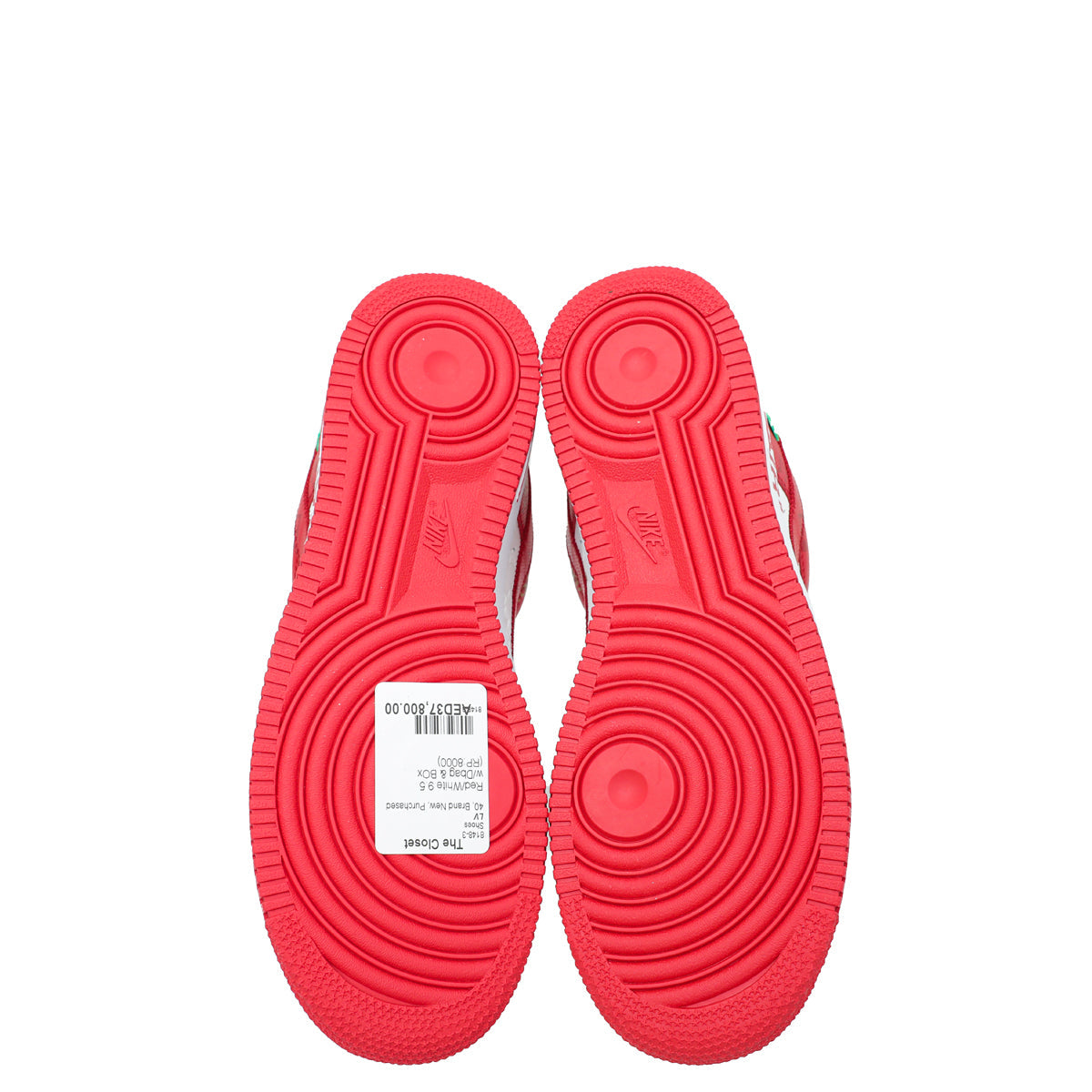 Louis Vuitton Bicolor x Nike Air Force 1 Sneaker 9.5